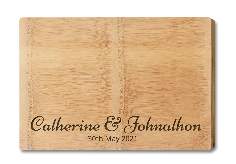 Chopping Board - Premium - Couple With Date