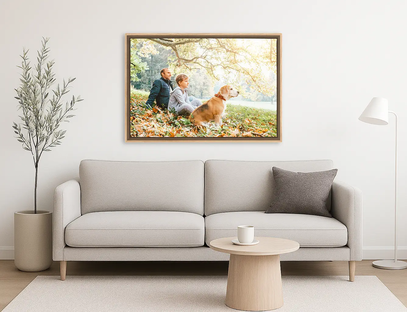 Floating Frame Canvas - Portrait - Image 4