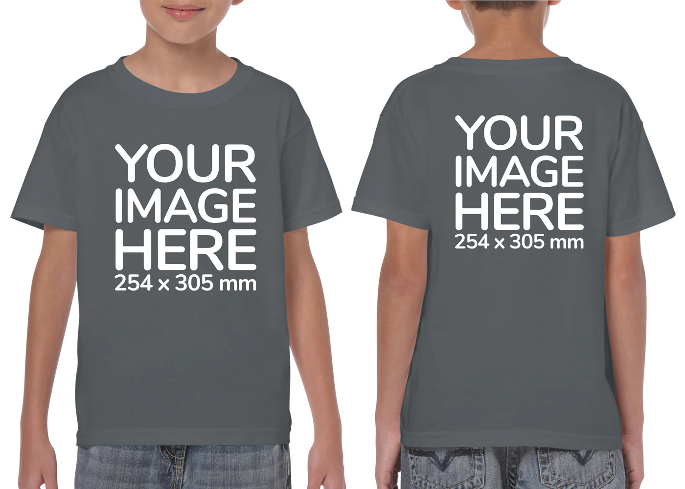 Children's T-Shirt - Front & Back - Image 5