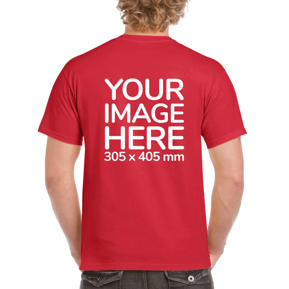 Men's T-Shirt - Back Only - Image 10